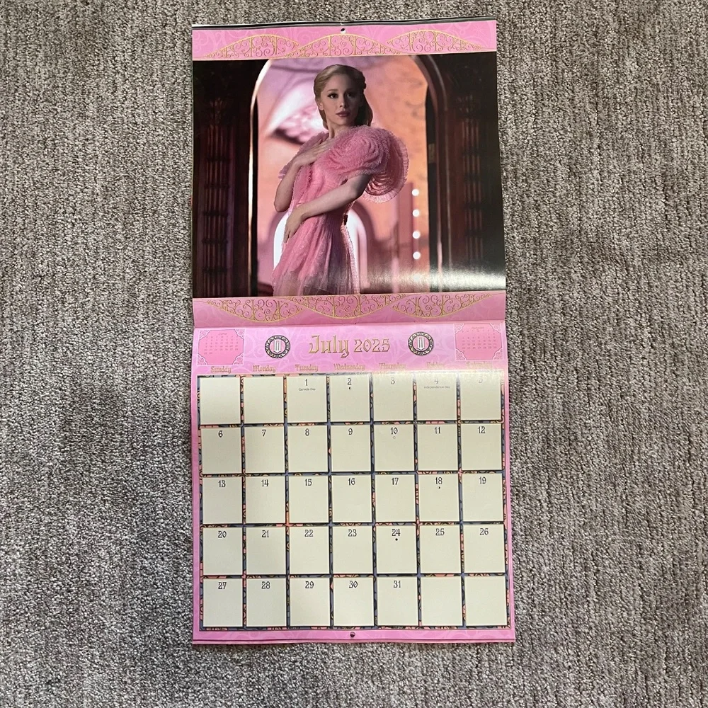 Wicked 12 Month‎ Calendar Collectors Edition Unused No Writing Clean Pages